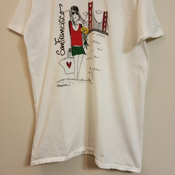 VTG Emerson Street Women’s WHY LIMIT HAPPY TO AN HOUR Sleep T-Shirt ONE SIZE - Picture 7 of 14